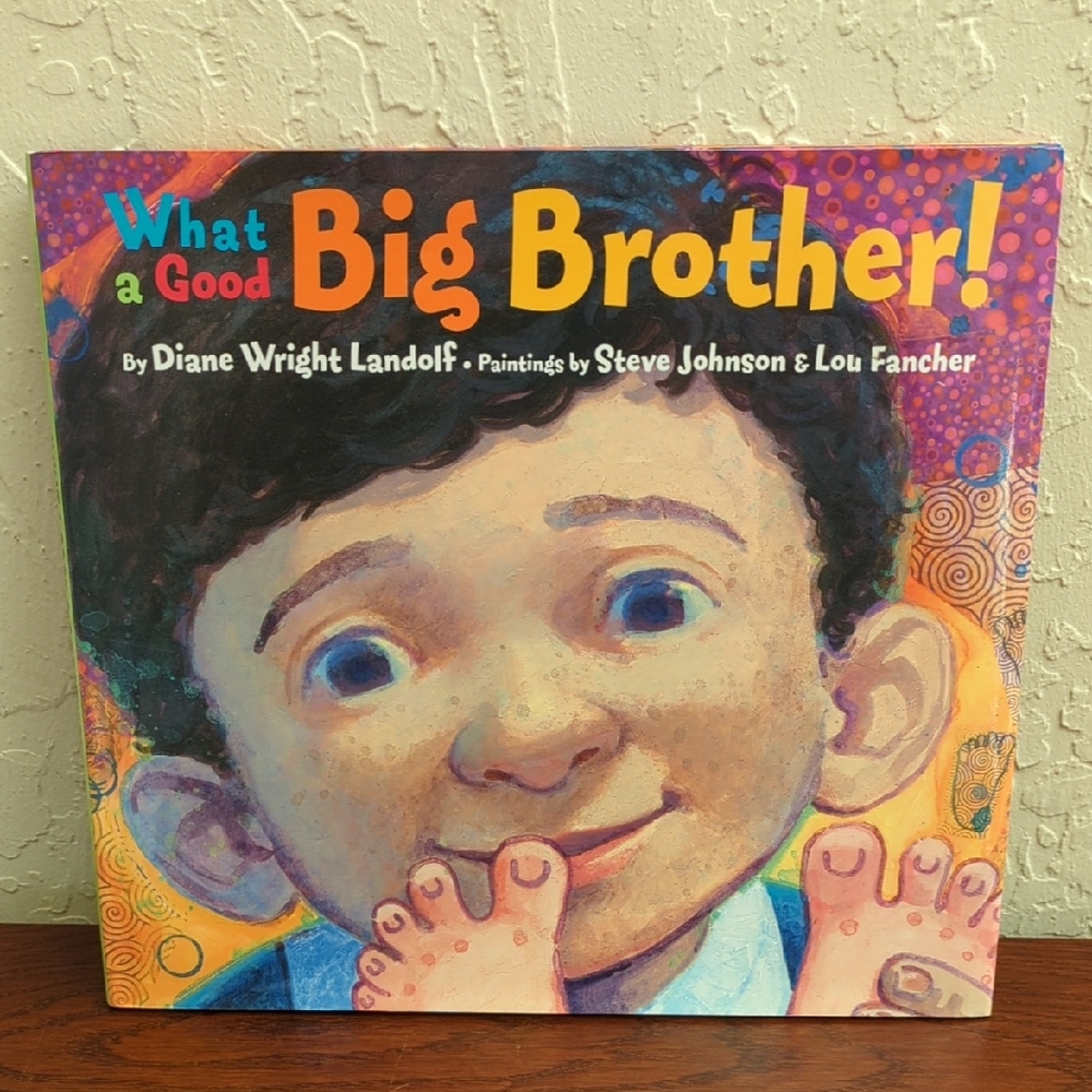 What a Good Big Brother! Hardcover Children's Picture Book